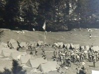 Sljeme. Logor Domobrana 1941. godine